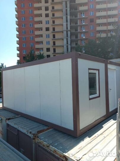 Модульное здание из двух блок-контейнеров б/у