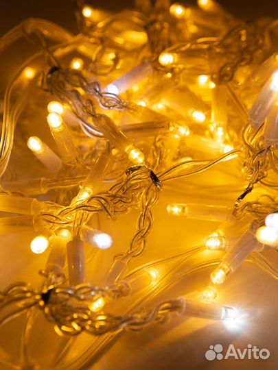 Гирлянда уличная Бахрома 25 метров фирма SDA