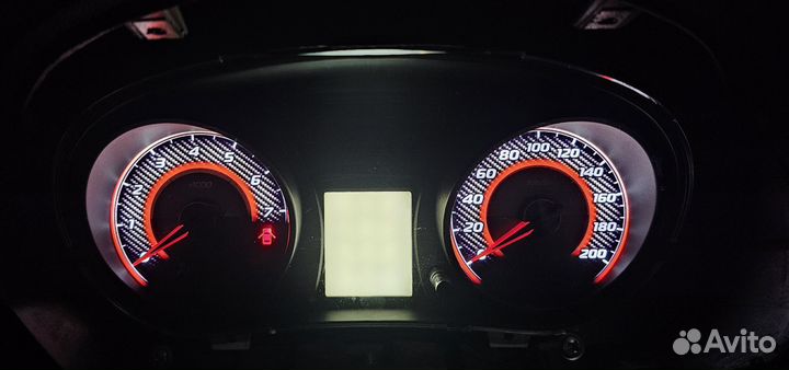 Щиток приборов гранта калина