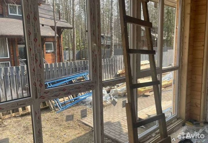 Остекление окон и балконов пвх