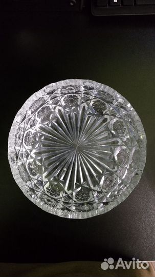 Салатник хрустальный СССР