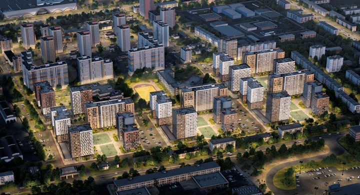 3-к. квартира, 72,3 м², 15/15 эт.
