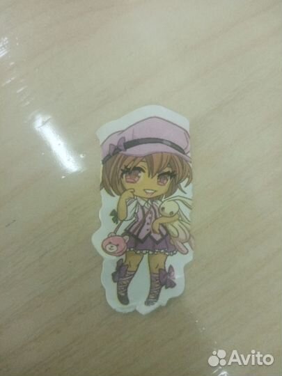 Пупс тянка наклейка