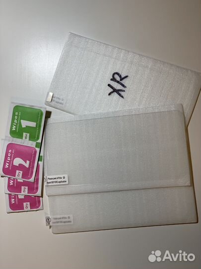 Защитное стекло на iPhone XR (за 3 шт.)