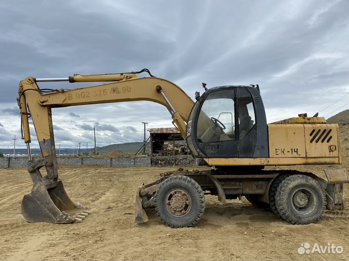 Колёсный экскаватор Твэкс ЕК-14, 2005