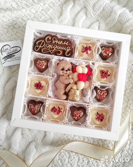 Шоколадные подарки на день рождения