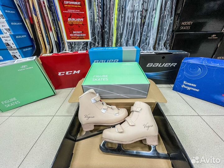Коньки фигурные virginia