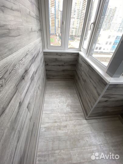 Балконы ремонт и отделка спб