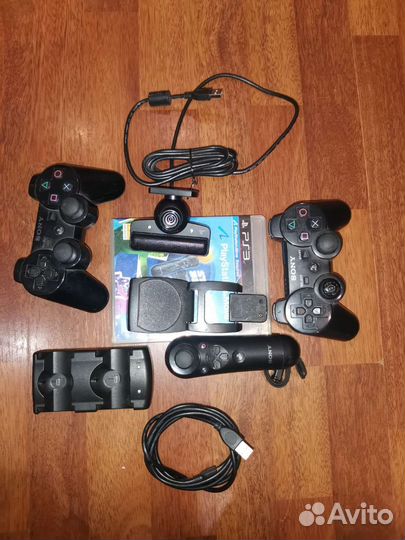 PS3 джойстики, камера, диск