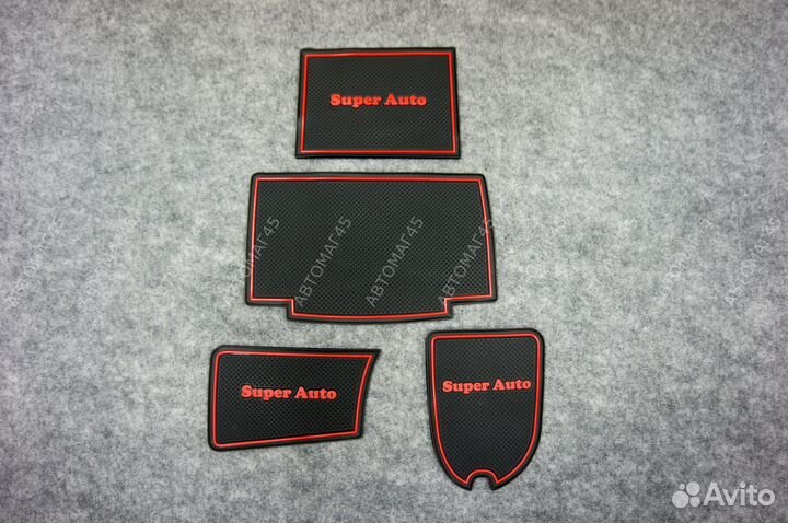 Коврики силиконовые в ниши ваз 2113 ваз 2114 2115