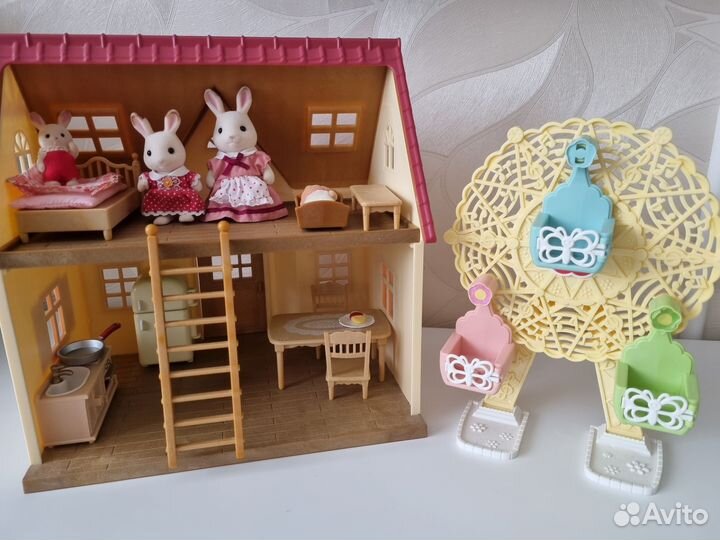 Sylvanian Families домик с мебелью