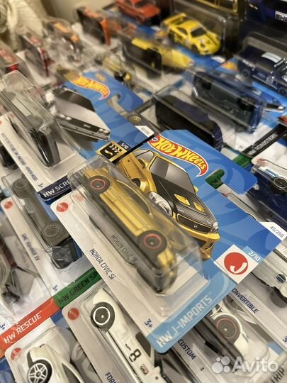 Hot wheels DeLorean / Honda Civic si