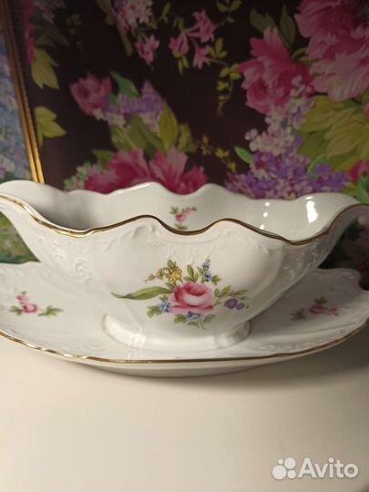 Сервиз столовый чайный Чехословакия Мейсен