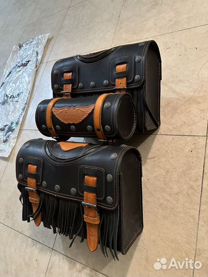 Кофр на Harley Davidson