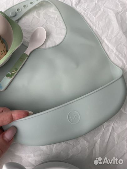 Детская посуда пакетом, avent, mamsi, munchkin