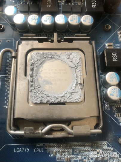 Комплект материнская плата, процессор, память