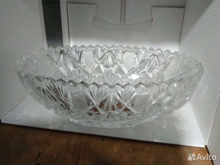 Ваза хрустальная СССР