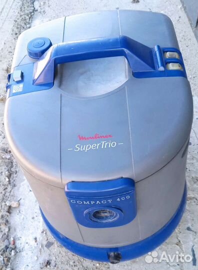 Моющий пылесос moulinex super trio