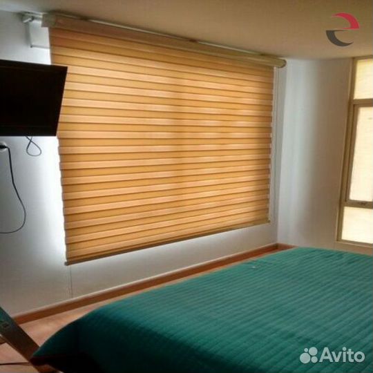 Рулонные шторы день ночь