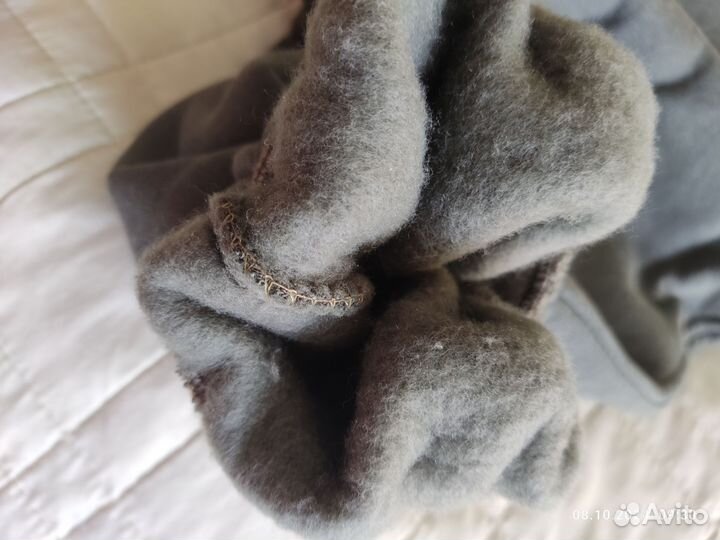 Утепленные брюки толстый флис размер 60