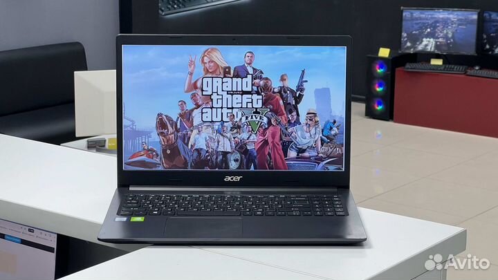 Мощный ноутбук Acer для игр/Core i7/GeForce MX230