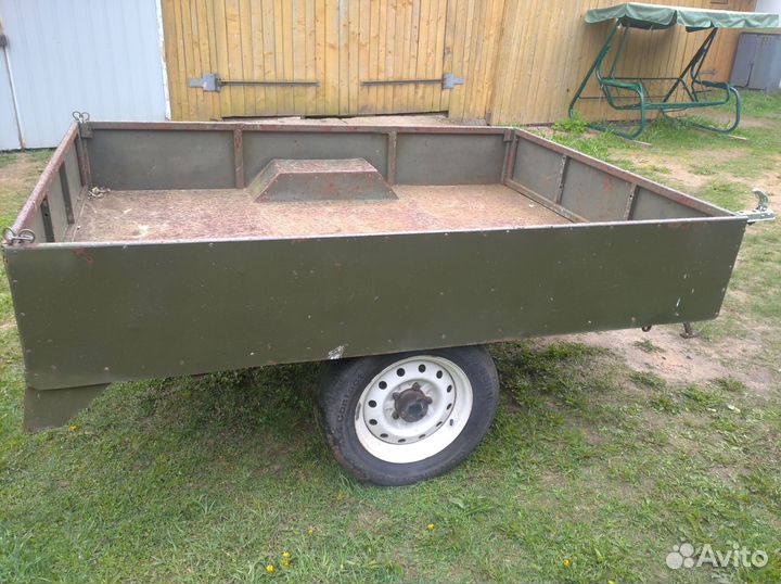 Прицеп к легковому автомобилю самодельный