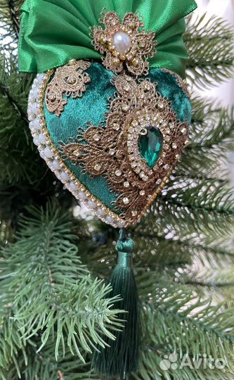 Елочные игрушки ручной работы