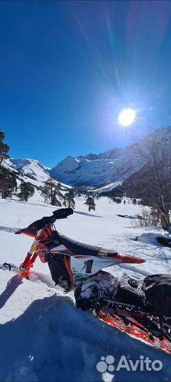 Снойбак KTM SXF450 factory edition