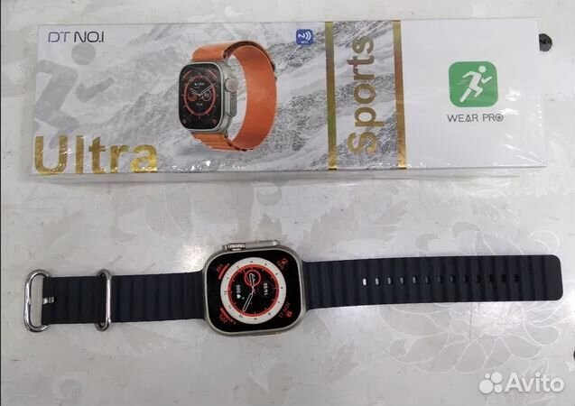 Смарт Часы Apple Watch 8 Ultra Black