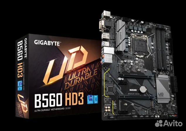 Комплект мать проц,i7 10700 + Gigabyte B560 HD3