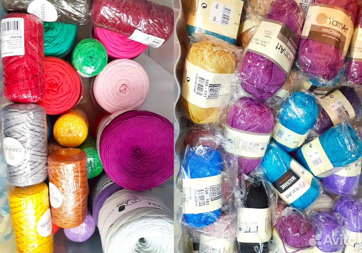 Пряжа biskvit, saltera, caramel, YarnArt Macrame