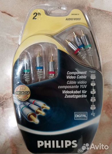 Компонентный видеокабель Philips