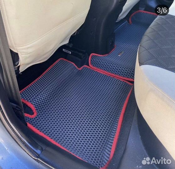 Автомобильные коврики 3d ева Киа rio