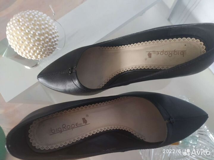 Туфли женские 40 размер натуральная кожа