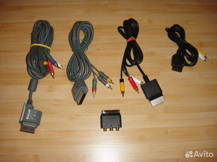 Кабели для подключения игровых приставок к тв