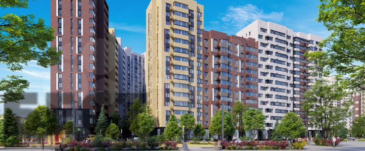 3-к. квартира, 62,3 м², 13/15 эт.