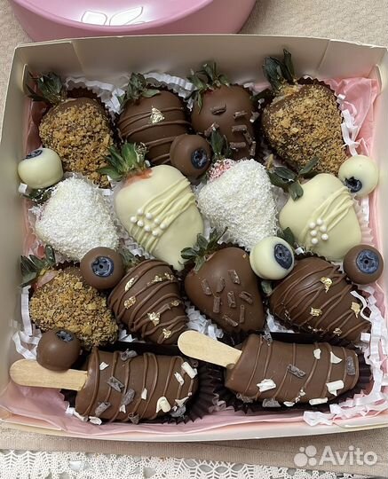 Клубника в бельгийском шоколаде