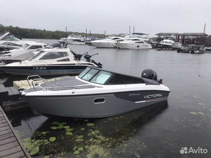 Обновлённый Катер Victory 570 Cruiser + Parsun 115