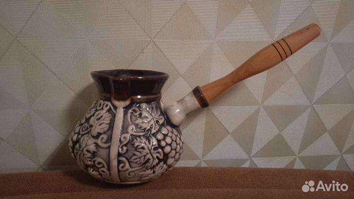 Турка для кофе керамическая