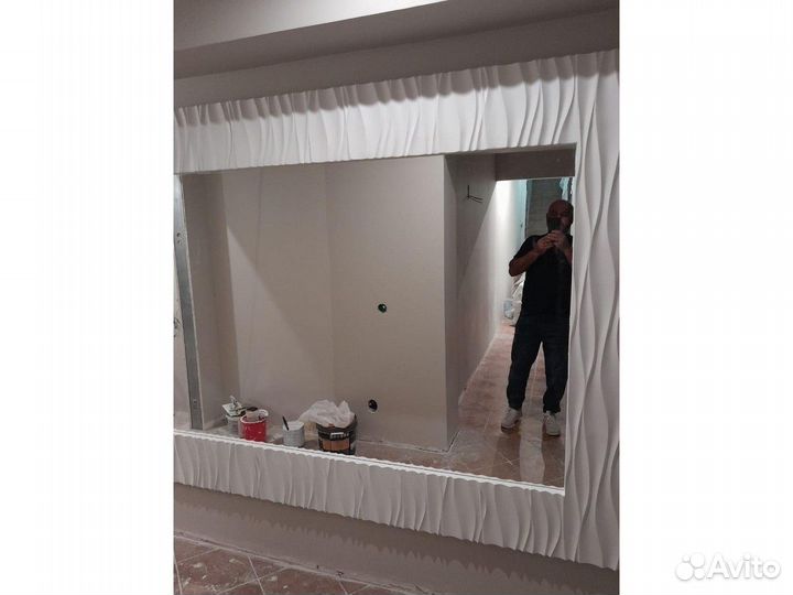 3D панели из гипса