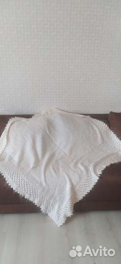 Новый Оренбургский пуховый платок, ручной работы