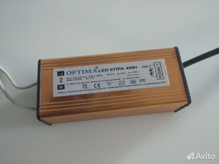 Светодиодная панель потолочная