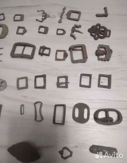 Старинные пряжки и накладки