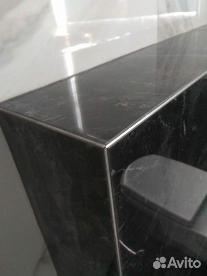 Резка плитки и керамогранита, угол 45, шлифовка кр