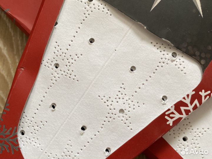 Звезда бумажная дэкор