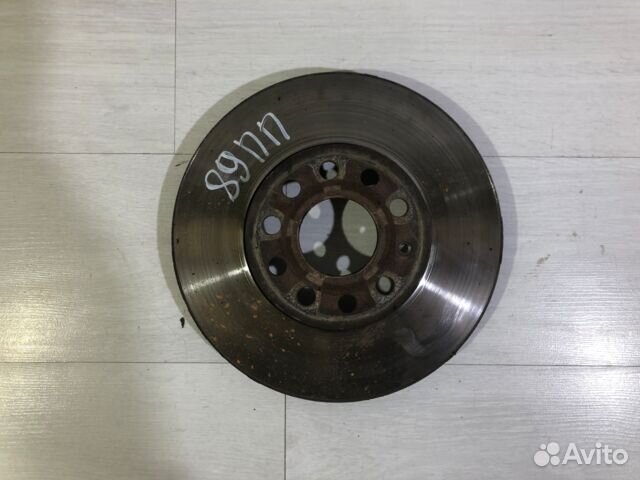 Тормозной диск передний volkswagen golf 6 1.4 мт х