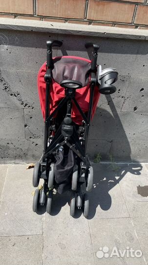 Коляска трость peg perego pliko mini с подстак-ом