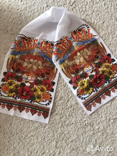 Свадебные бокалы и рушник. Новые