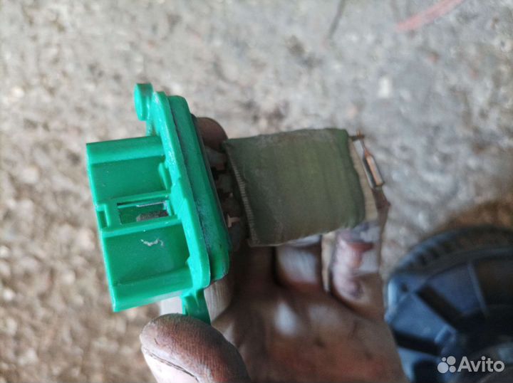 Резистор печки на Поинтер