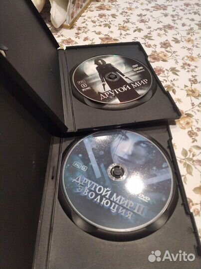 Фильмы на двд дисках Другой мир 1,2, лицензия